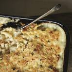 Macaroni Cheese and Cauliflower Bake