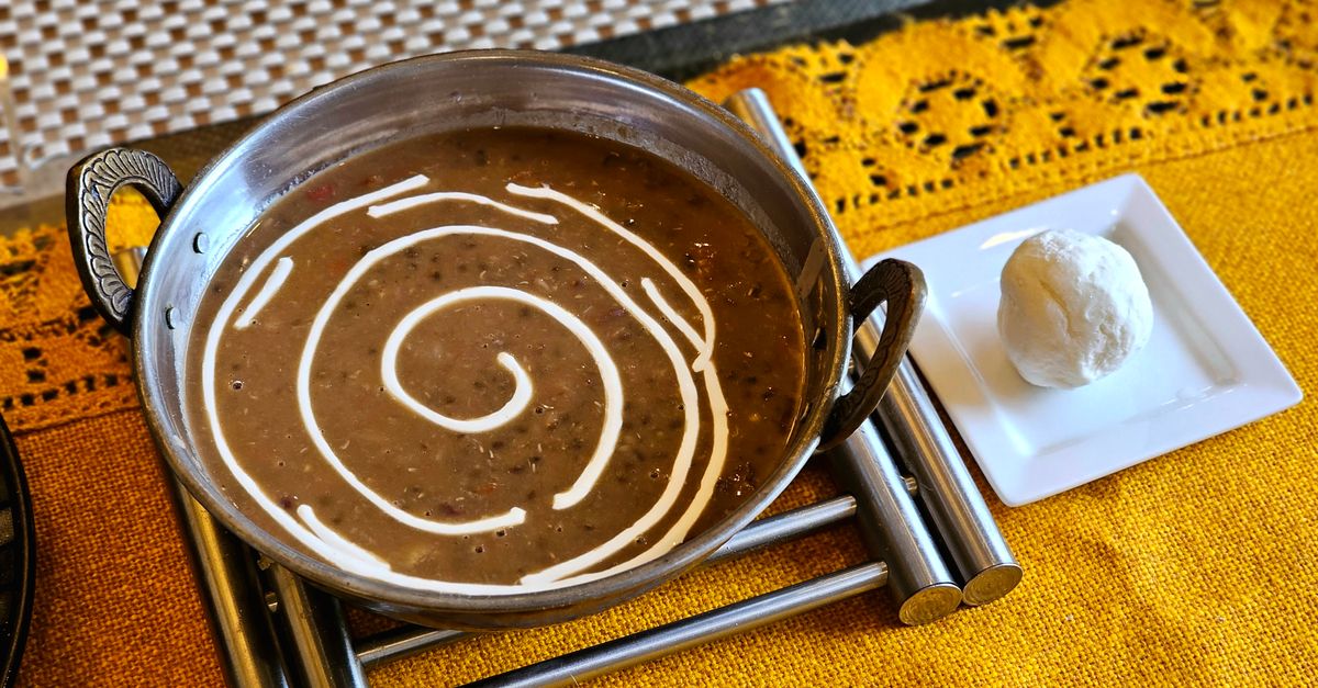 Dal Makhani with Roasted Cauliflower and Cumin Rice