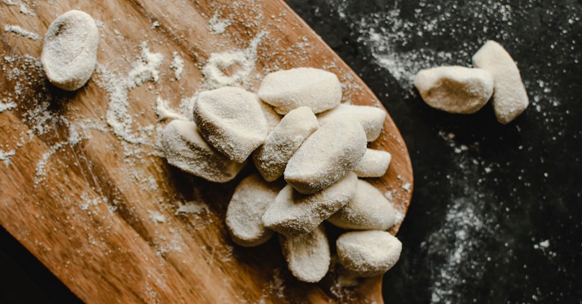 Italian Gnocchi with Gorgonzola, Walnuts and Crispy Sage