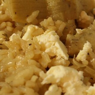 Artichoke & Feta Risotto