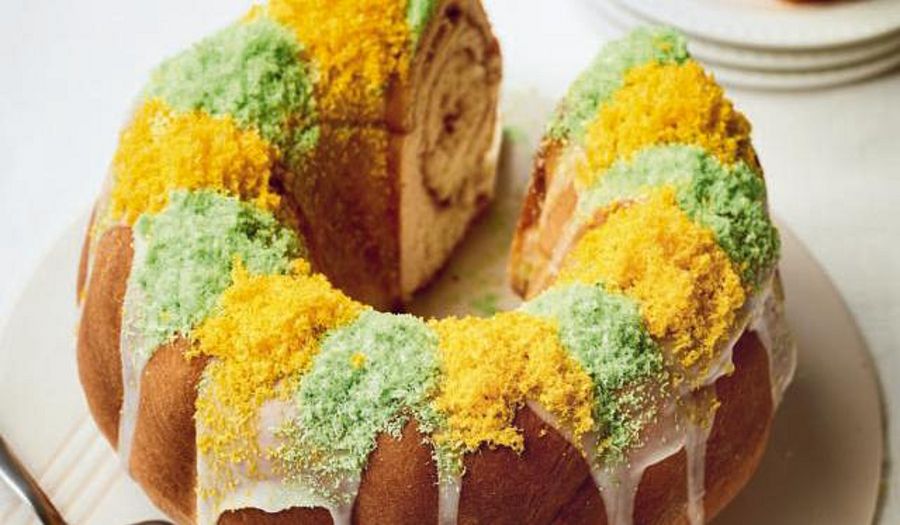 Nadiya Hussain Praline King Cake