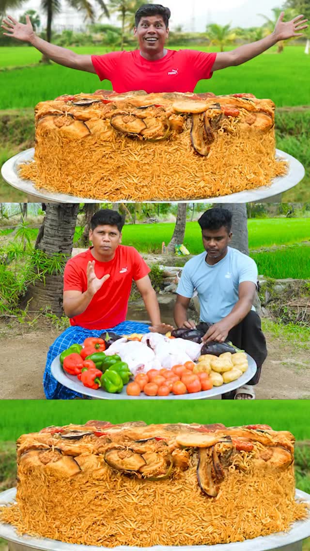 Palestinian Maqluba (Upside-Down Chicken & Rice)