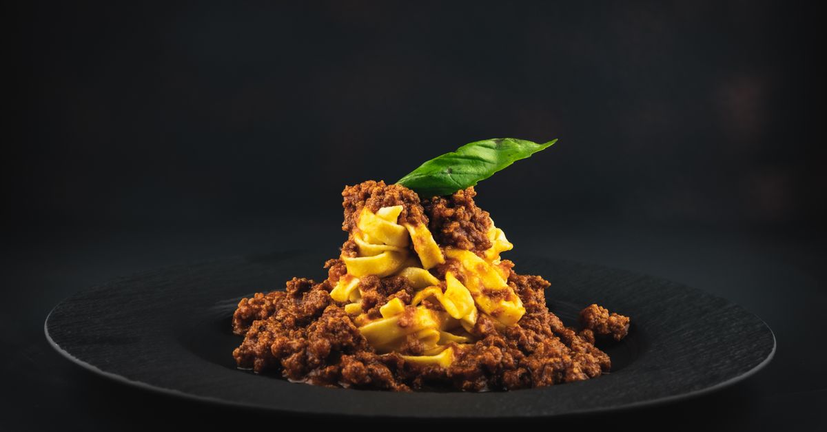 Italian Beef Ragù with Pappardelle