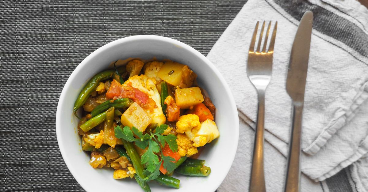 Ottolenghi-Style Spiced Cauliflower and Chickpea Couscous