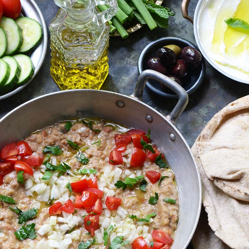 Egyptian Foul Moudammas (Ful Medames)