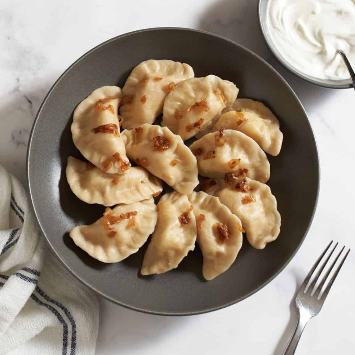 Ukrainian Varenyky (Potato Dumplings)