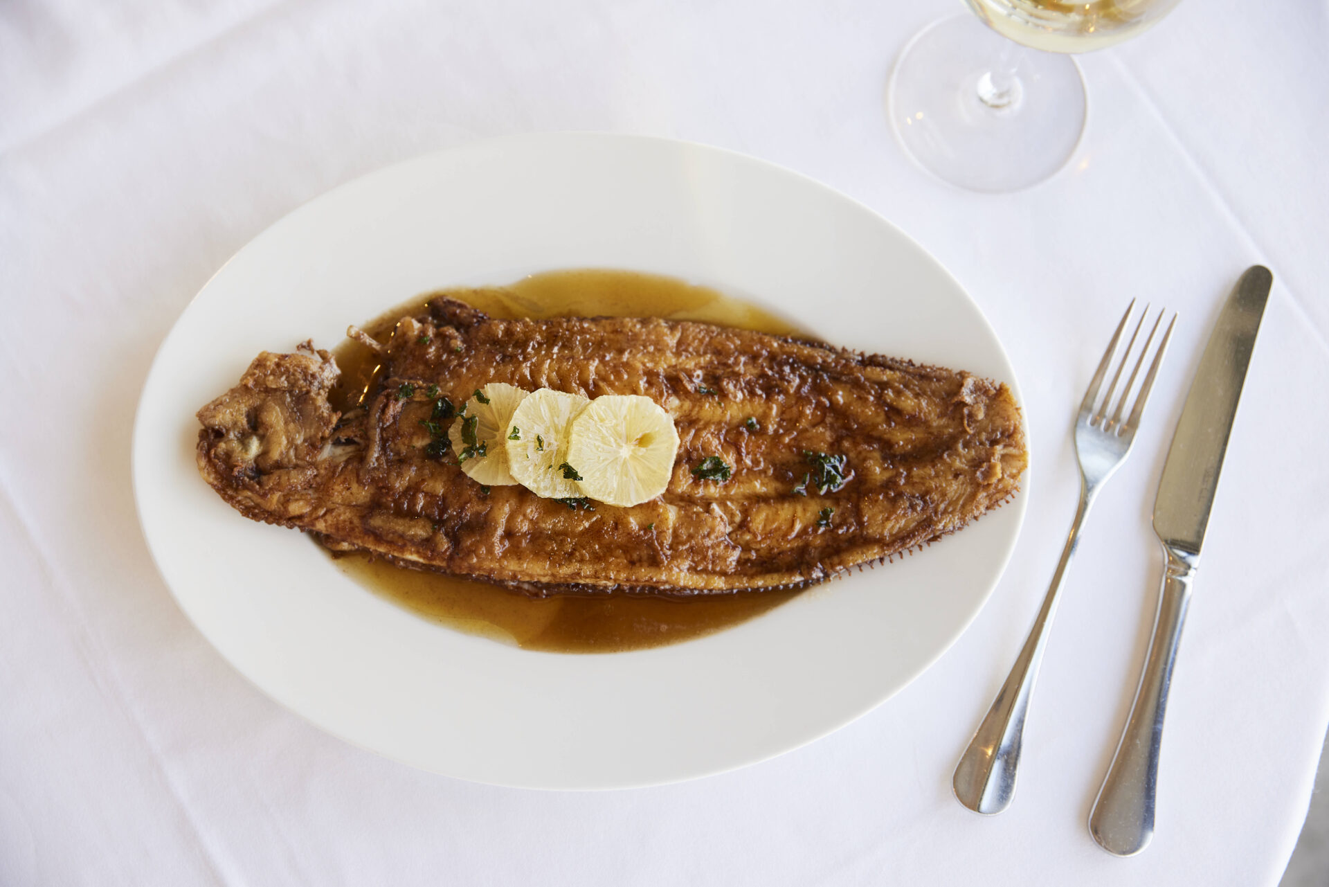Dover sole à la meunière