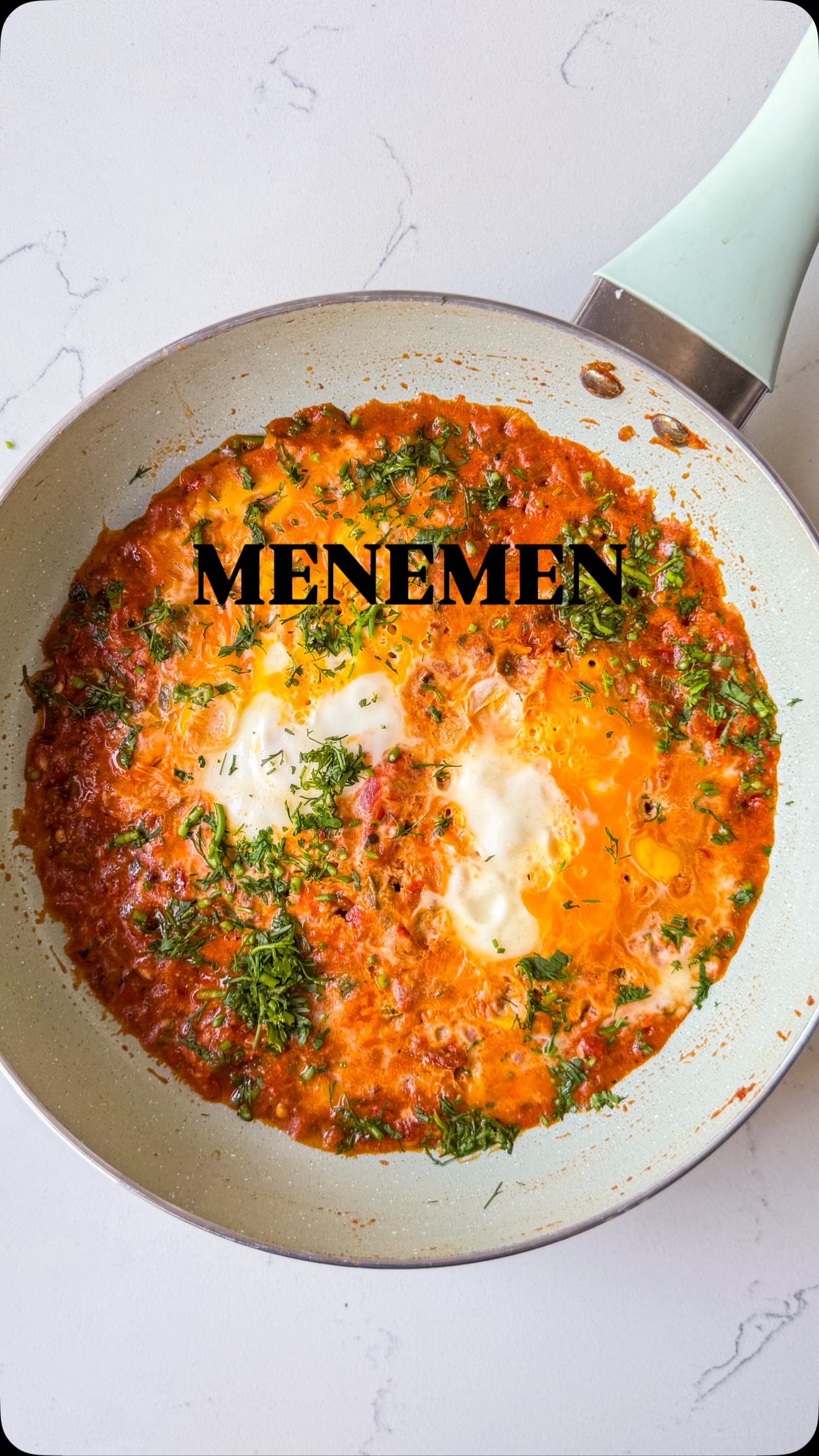 Menemen (Turkish eggs with tomatoes)