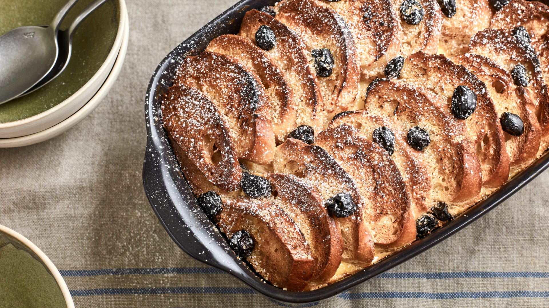 Bread and butter pudding