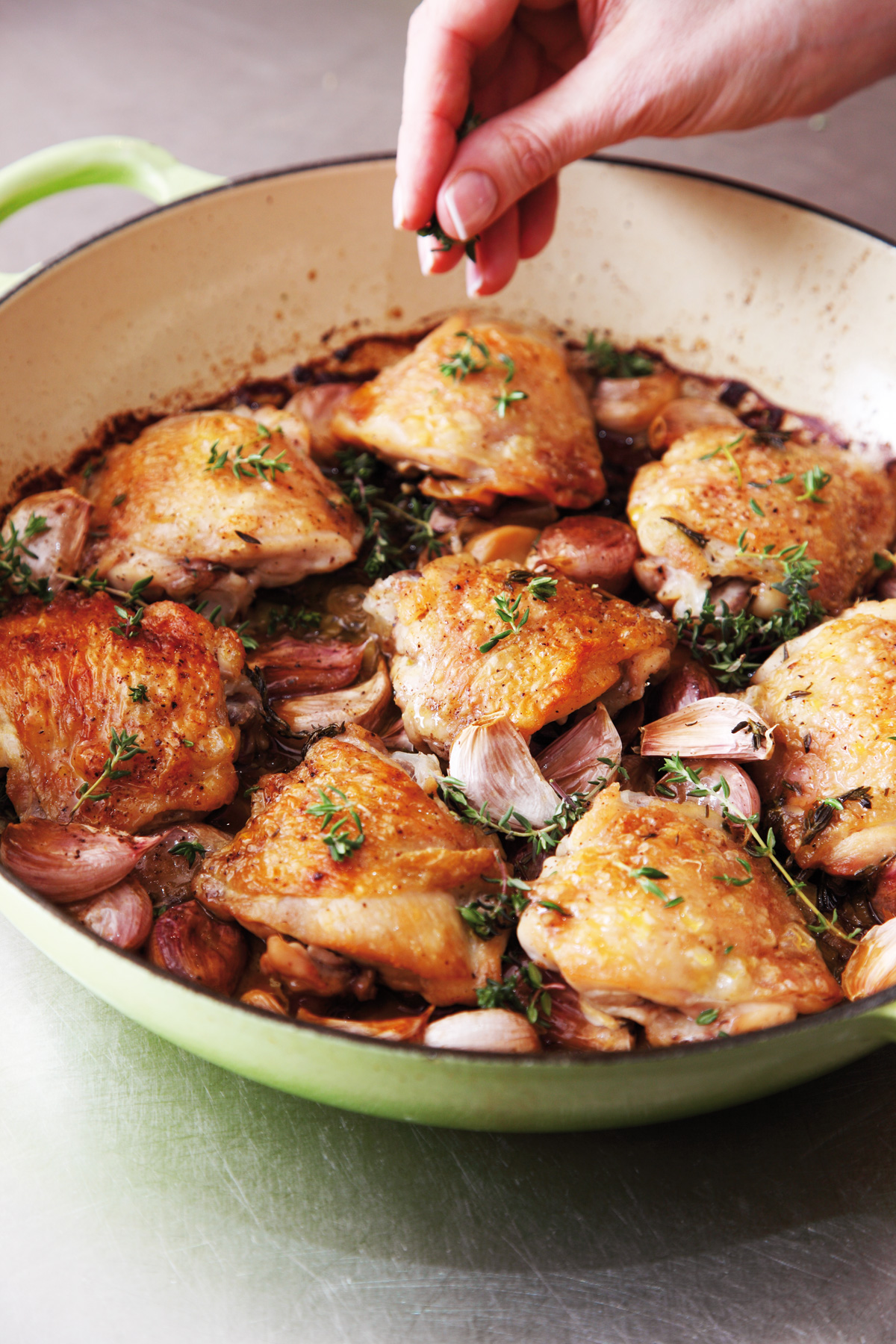 Chicken with 40 Cloves of Garlic
