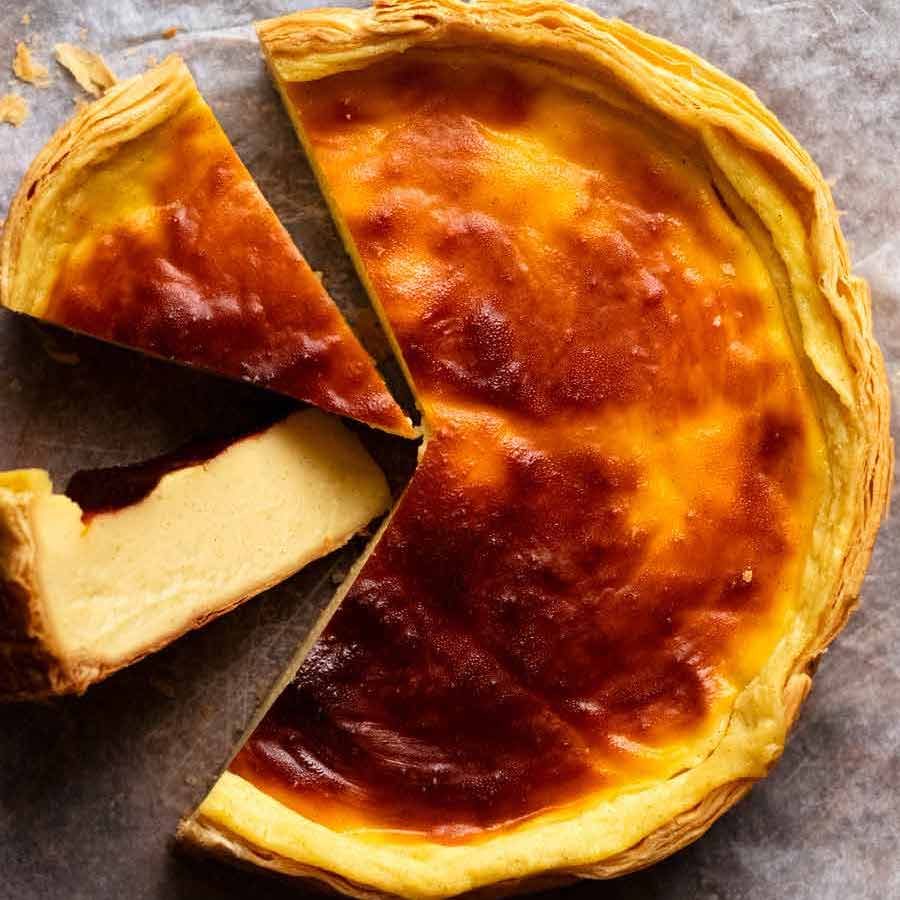 Flan Pâtissier (French Custard Tart)