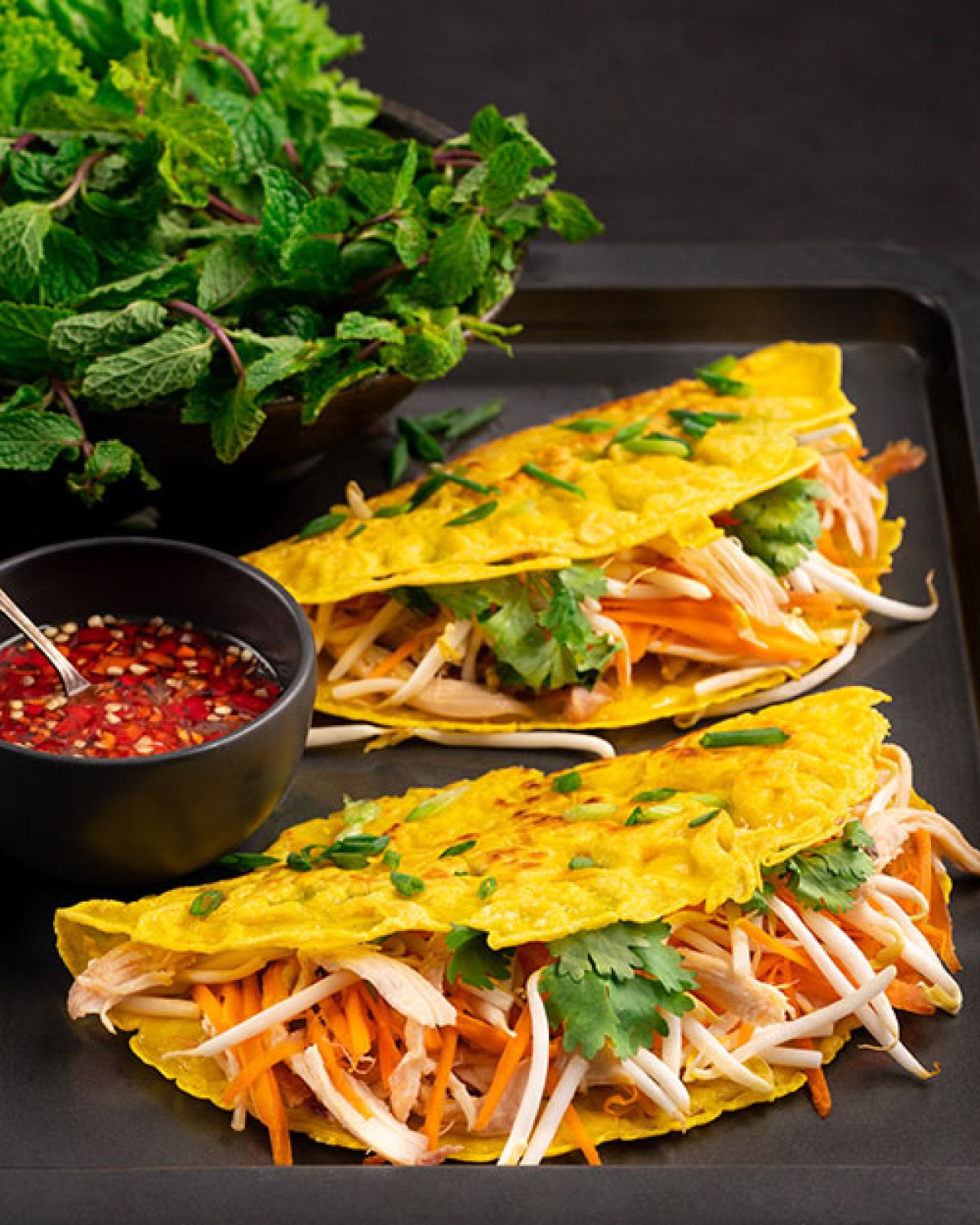 Crispy Vietnamese Pancakes (Bánh Xèo)