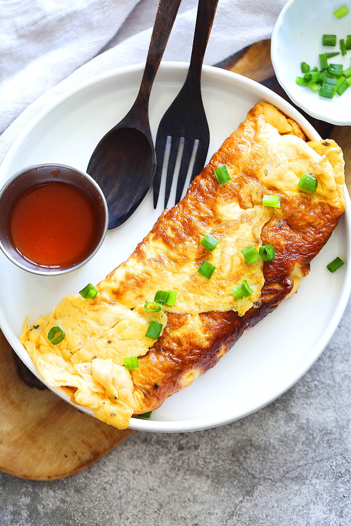 Crab Omelette