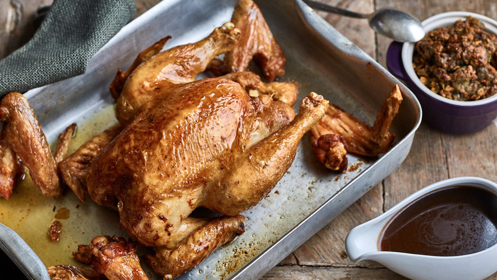 Roast chicken