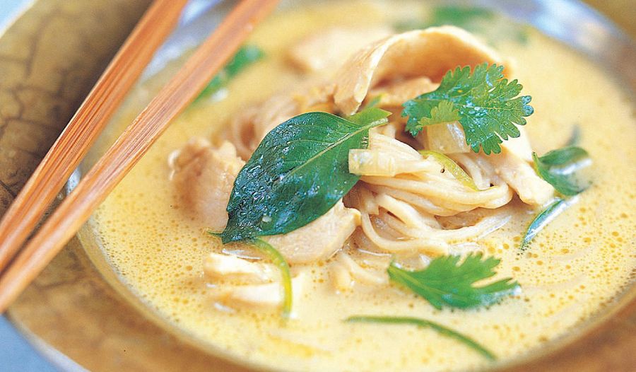 Northern Thai-Inspired Chicken Noodle Soup