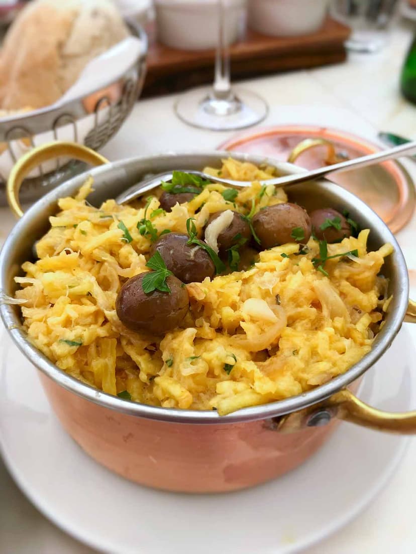 Bacalhau a Bras ~ Salt Cod, Potatoes & Eggs