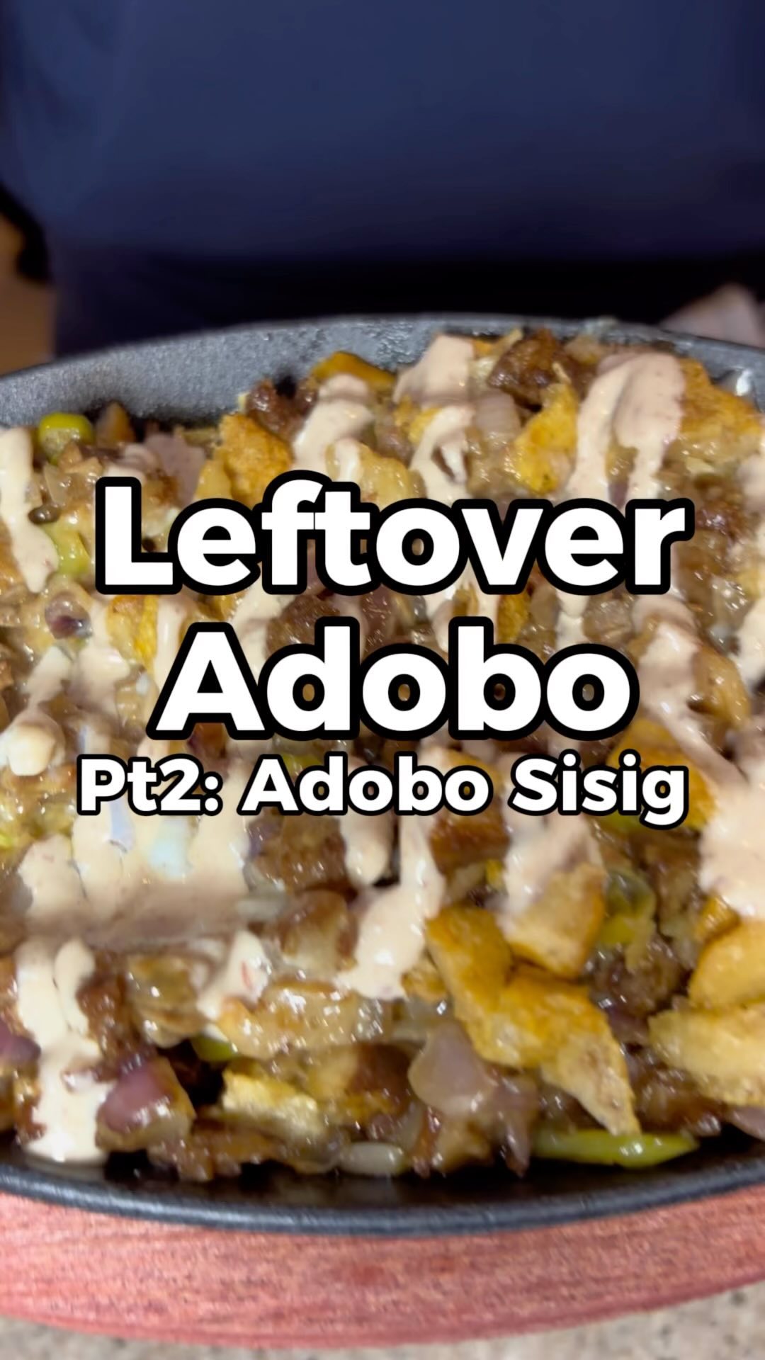 Adobo Sisig (Adobo + Sisig)