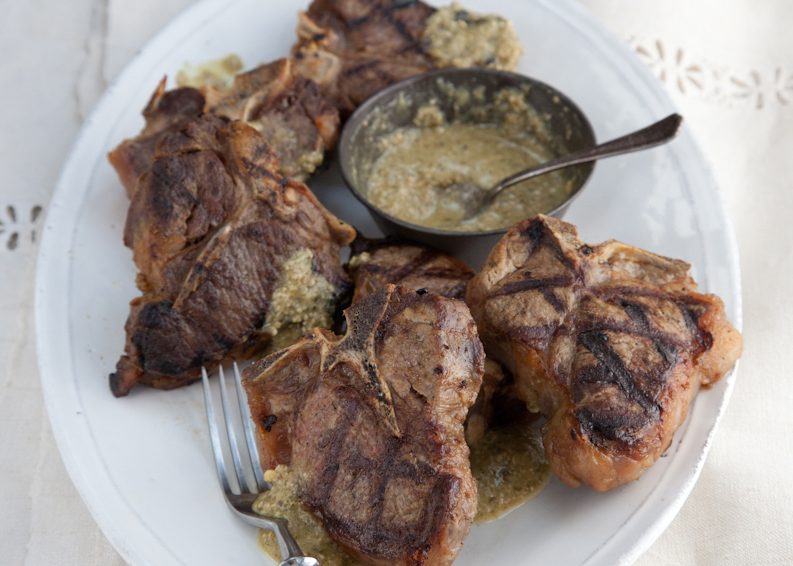 Lamb Chops in Green Pipián (Pipián Verde)