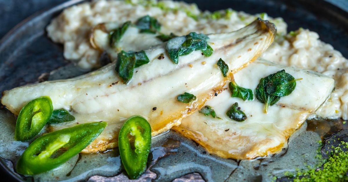 Pan-Seared Halloumi with Roasted Grapes, Lemony Lentils, and Toasted Walnuts