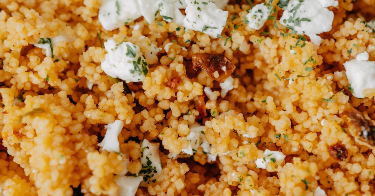Ottolenghi-Style Couscous with Roasted Vegetables and Halloumi