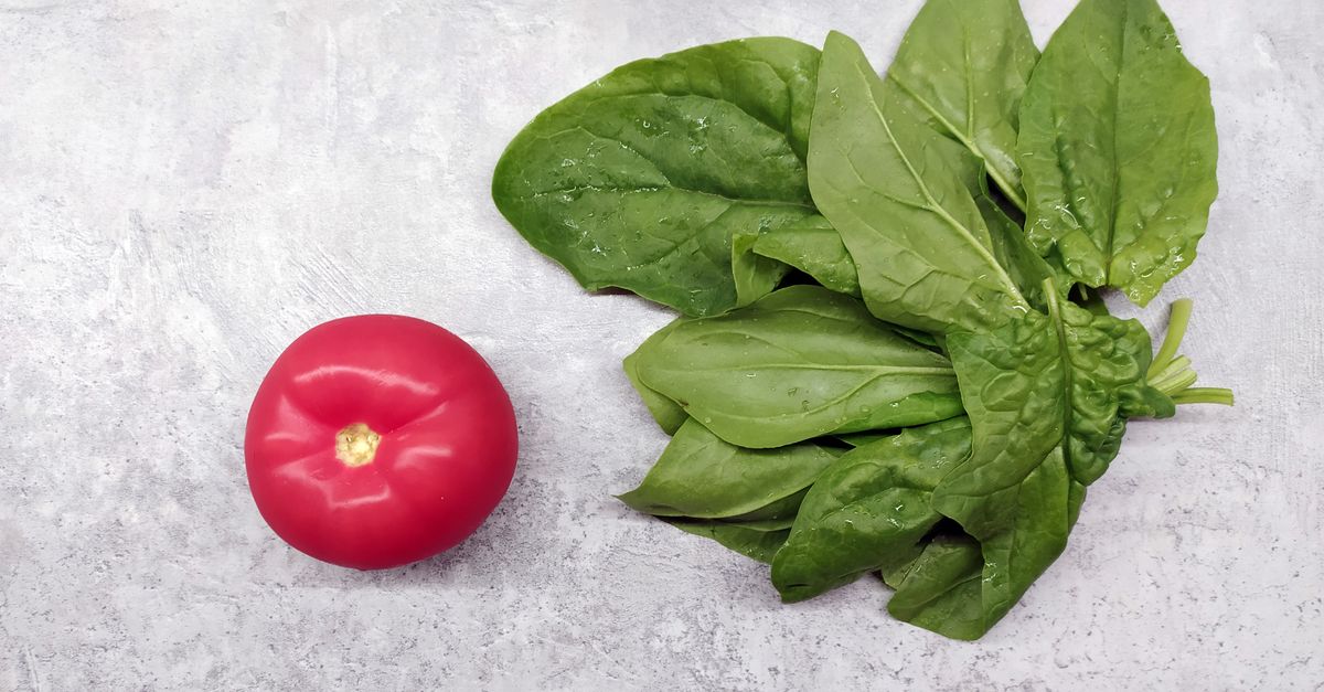 Creamy Tomato and Spinach Orzo Bake with Caramelised Shallots