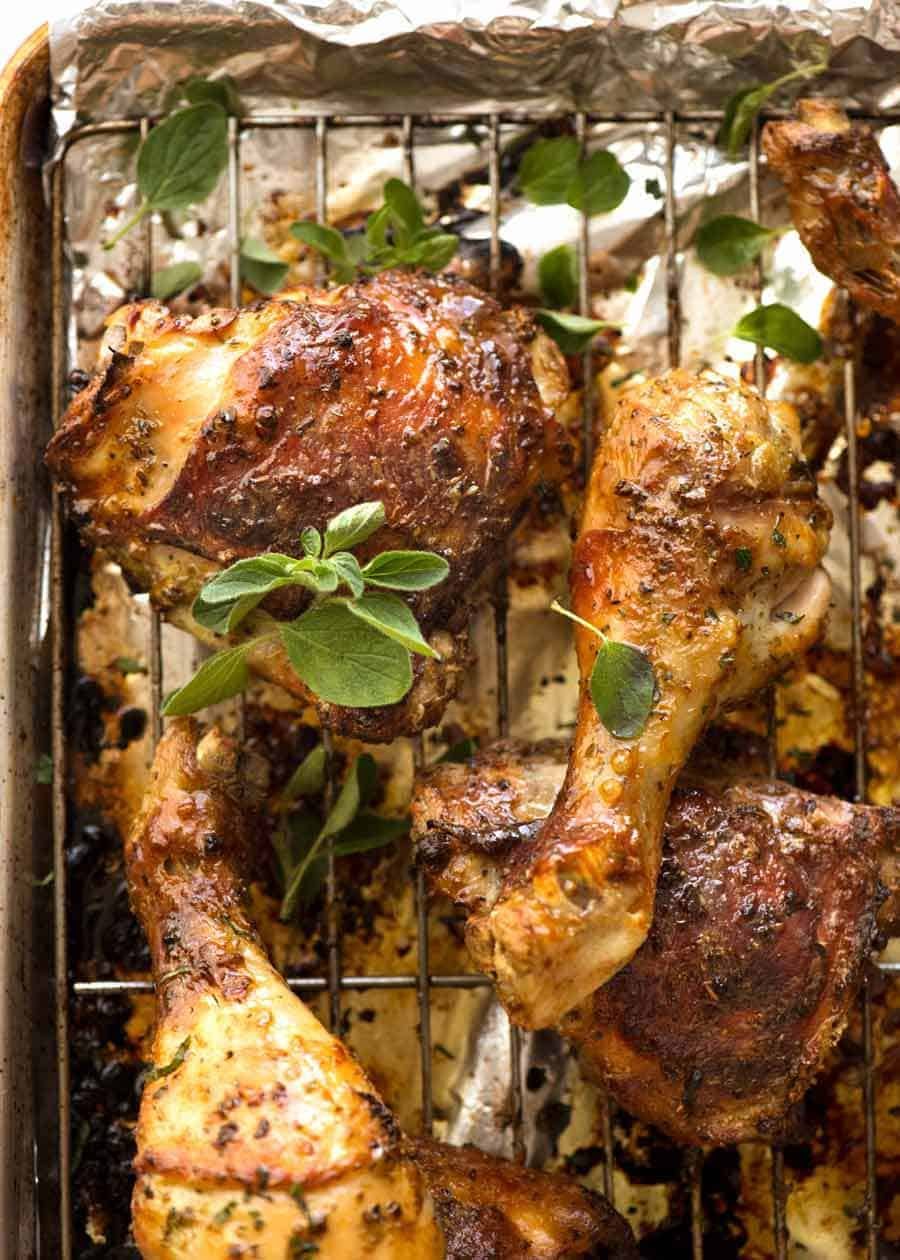 Greek Chicken (Yogurt-Garlic Oregano Chicken Bake)