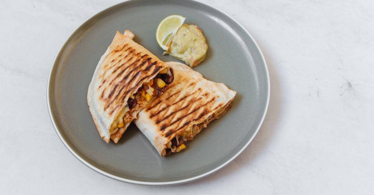 Cheese and Bean Quesadillas