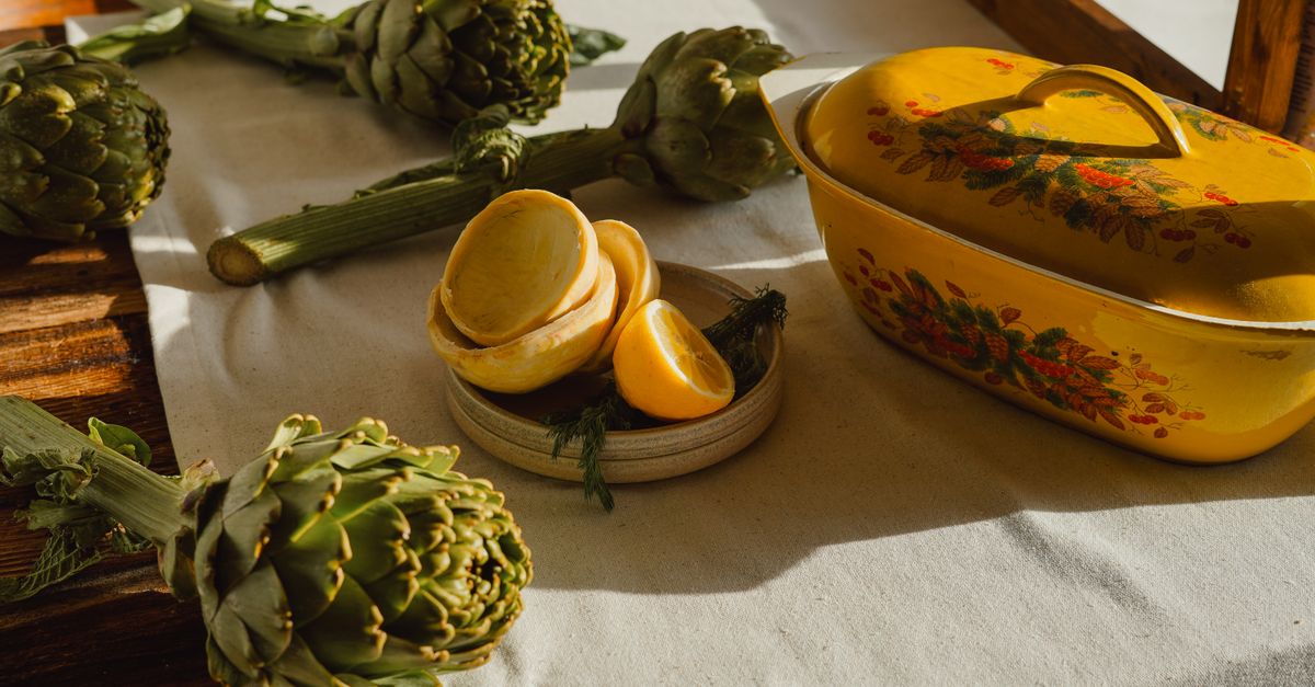 Creamy Lemon and Artichoke Orzo with Spinach