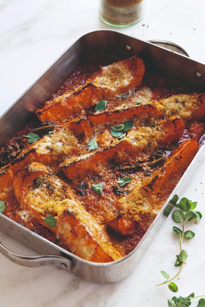 Butternut 'parmigiana'