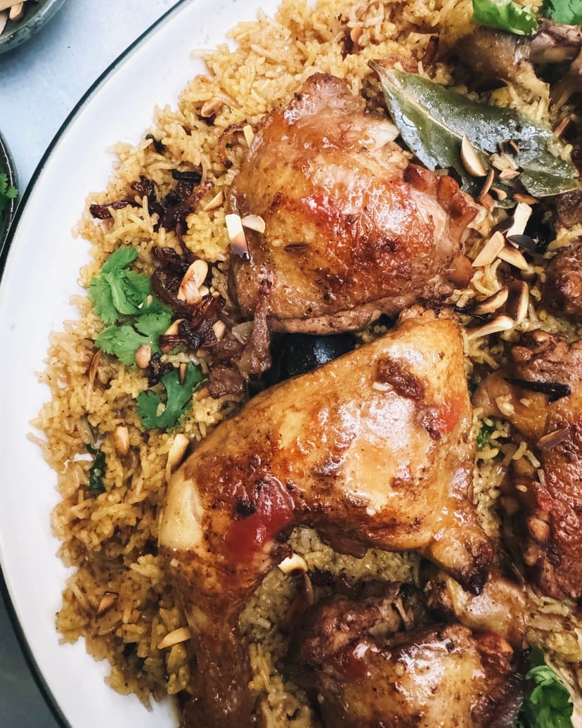 Easy Chicken Machboos Recipe (Emirati Style)
