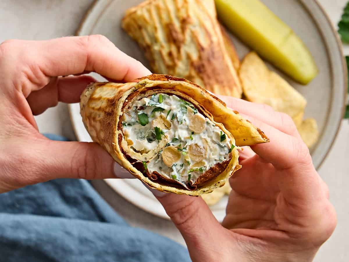 Cottage Cheese Wraps