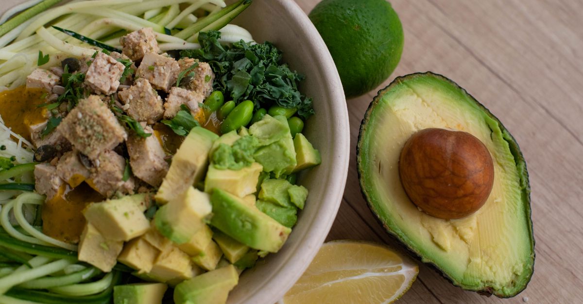 Thai-Style Roasted Tofu with Coconut-Lime Rice Noodles & Peanut-Lime Dressing