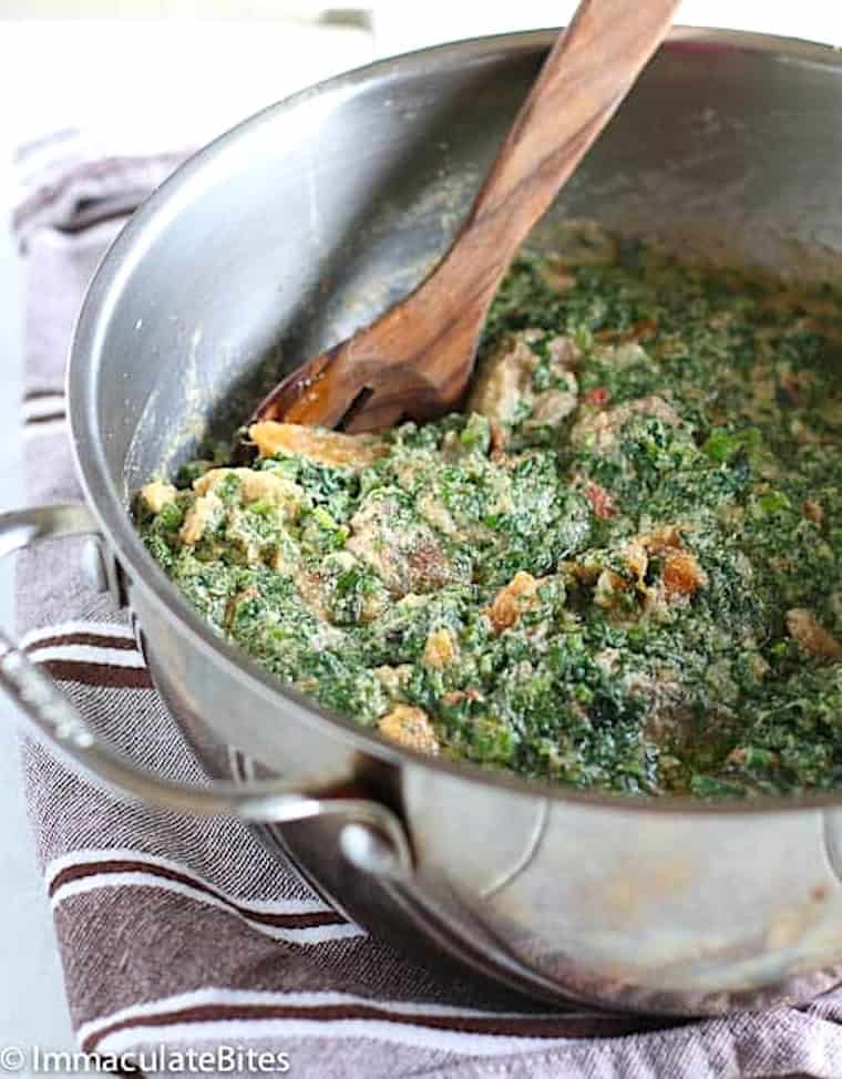 Pumpkin Leaf (Ugu) Soup