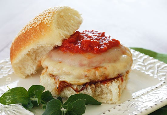 Chicken Parmesan Burgers
