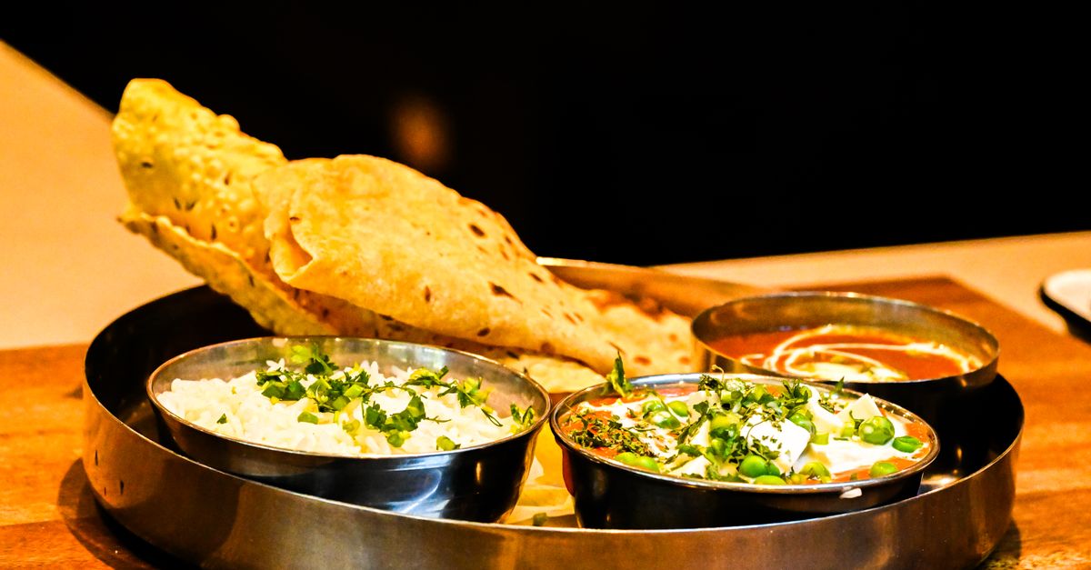 Indian Paneer & Okra Curry with Tomato-Ginger Base & Basmati Rice
