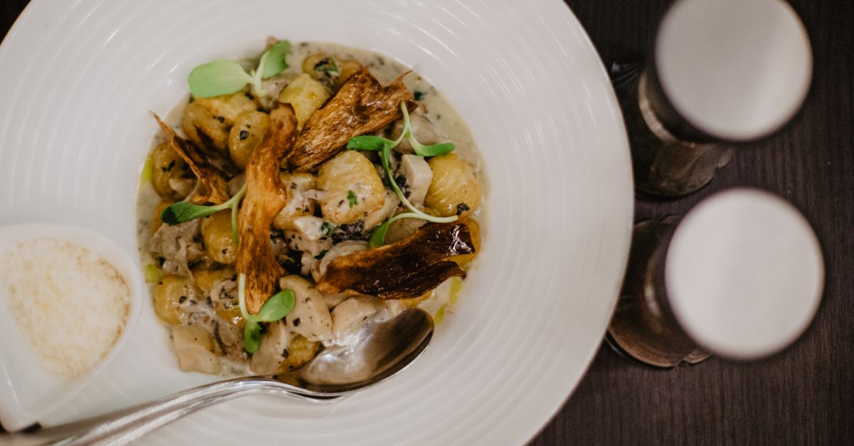 Italian Wild Mushroom Gnocchi with Brown Butter and Sage