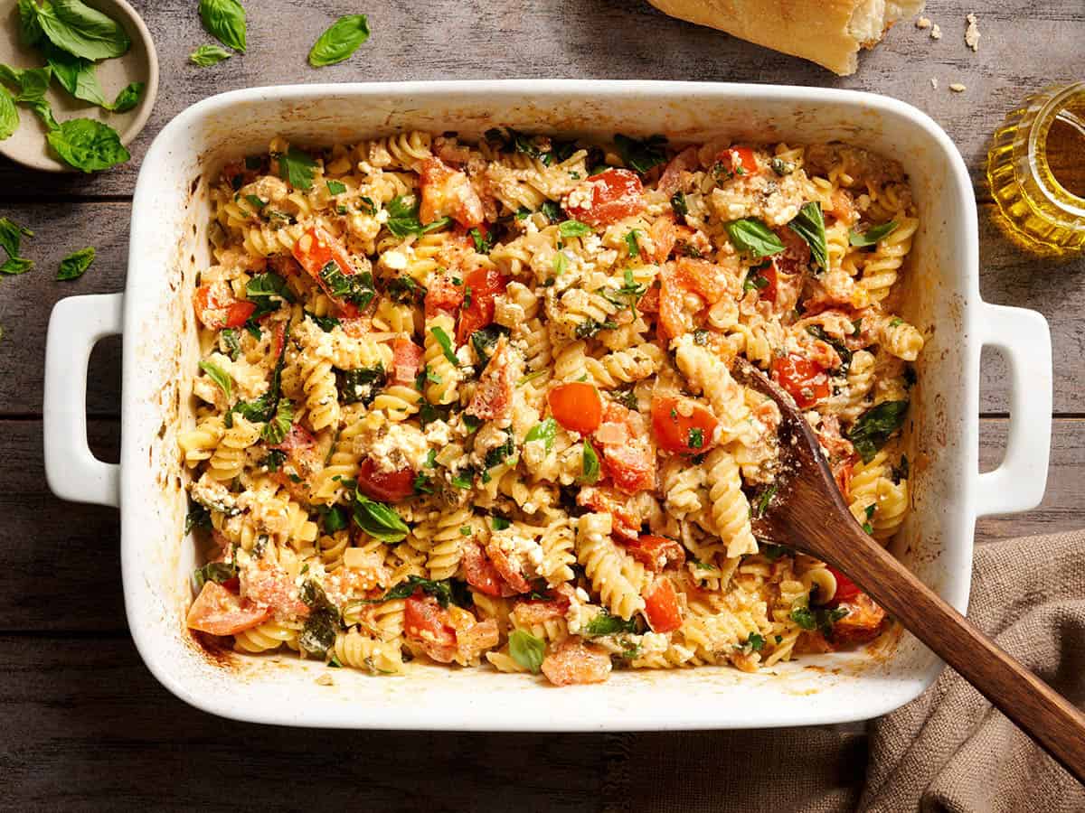 Baked Feta Pasta