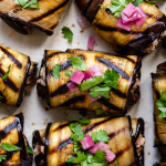 Georgian eggplant rolls (nigvziani badrijani)