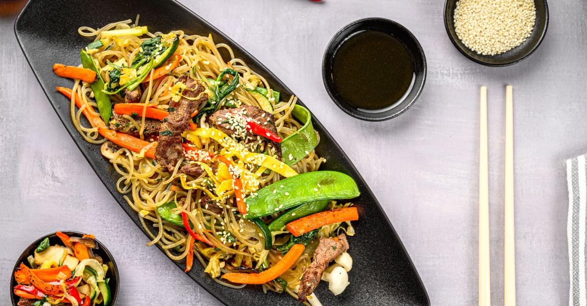 Chinese Five-Spice Sweetcorn & Edamame Stir-Fry with Garlic-Chilli Sesame