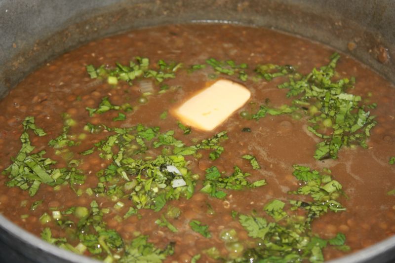 Stewed Lentils (Caribbean Style)