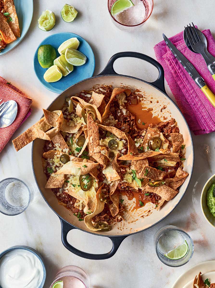 Nadiya Hussain One Pot Mexican Dinner (Dump-it-all-in Mexican Dinner)