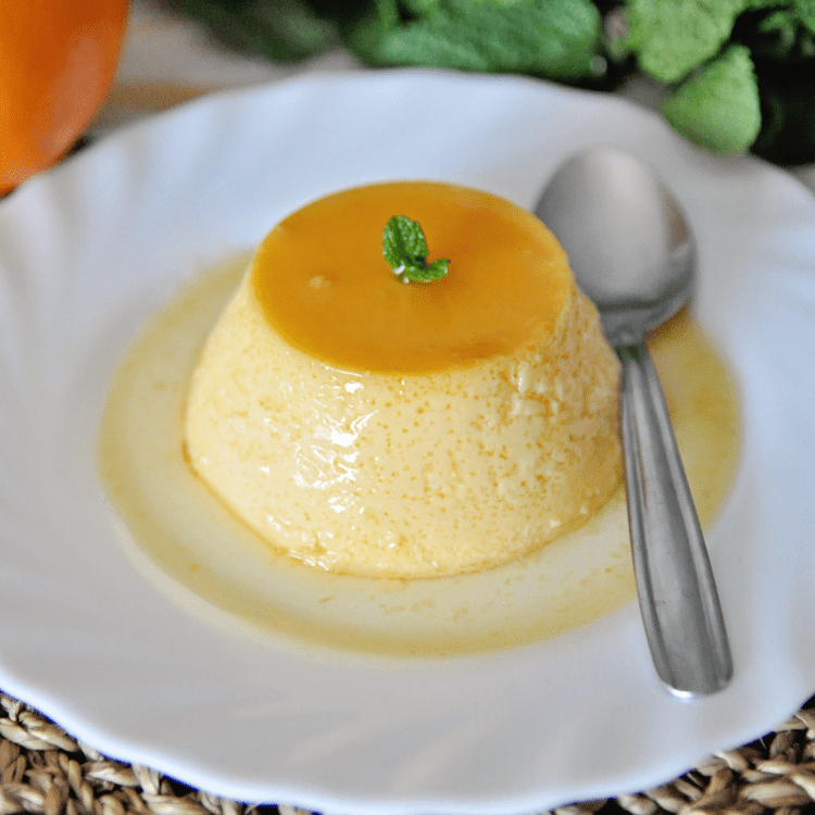 Spanish Orange Custard (Flan de Naranja)