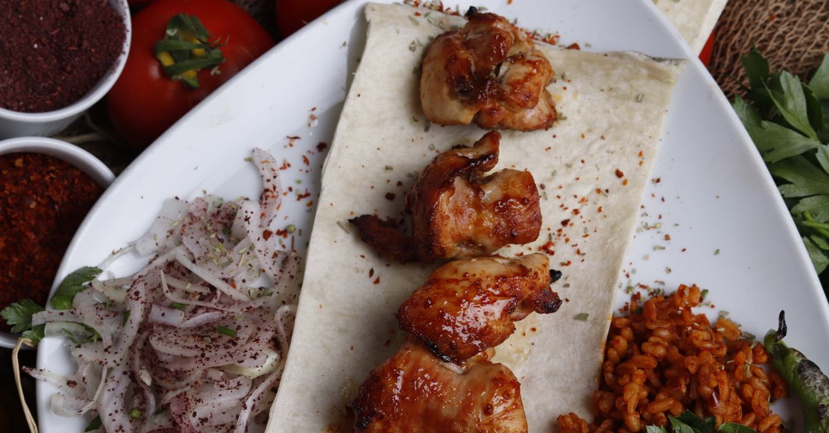 Turkish Spiced Chicken and Bulgur Bowl with Pomegranate