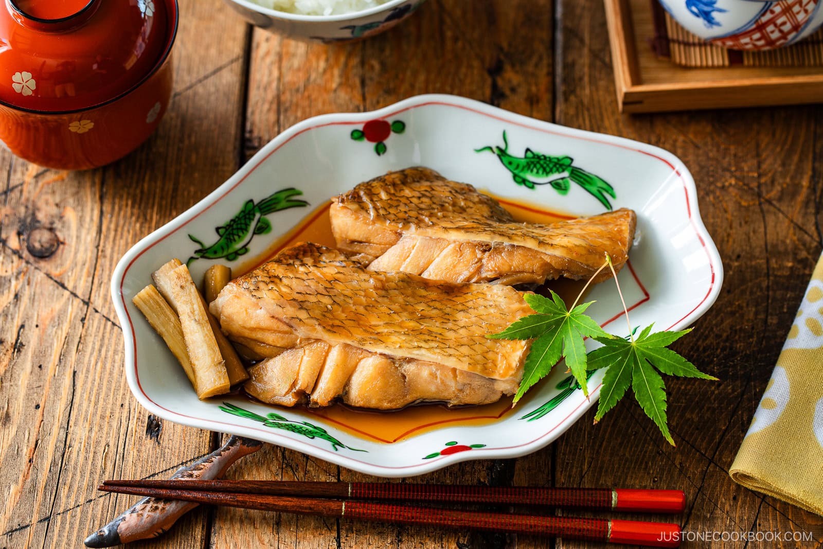 Nitsuke (Japanese Simmered Cod)