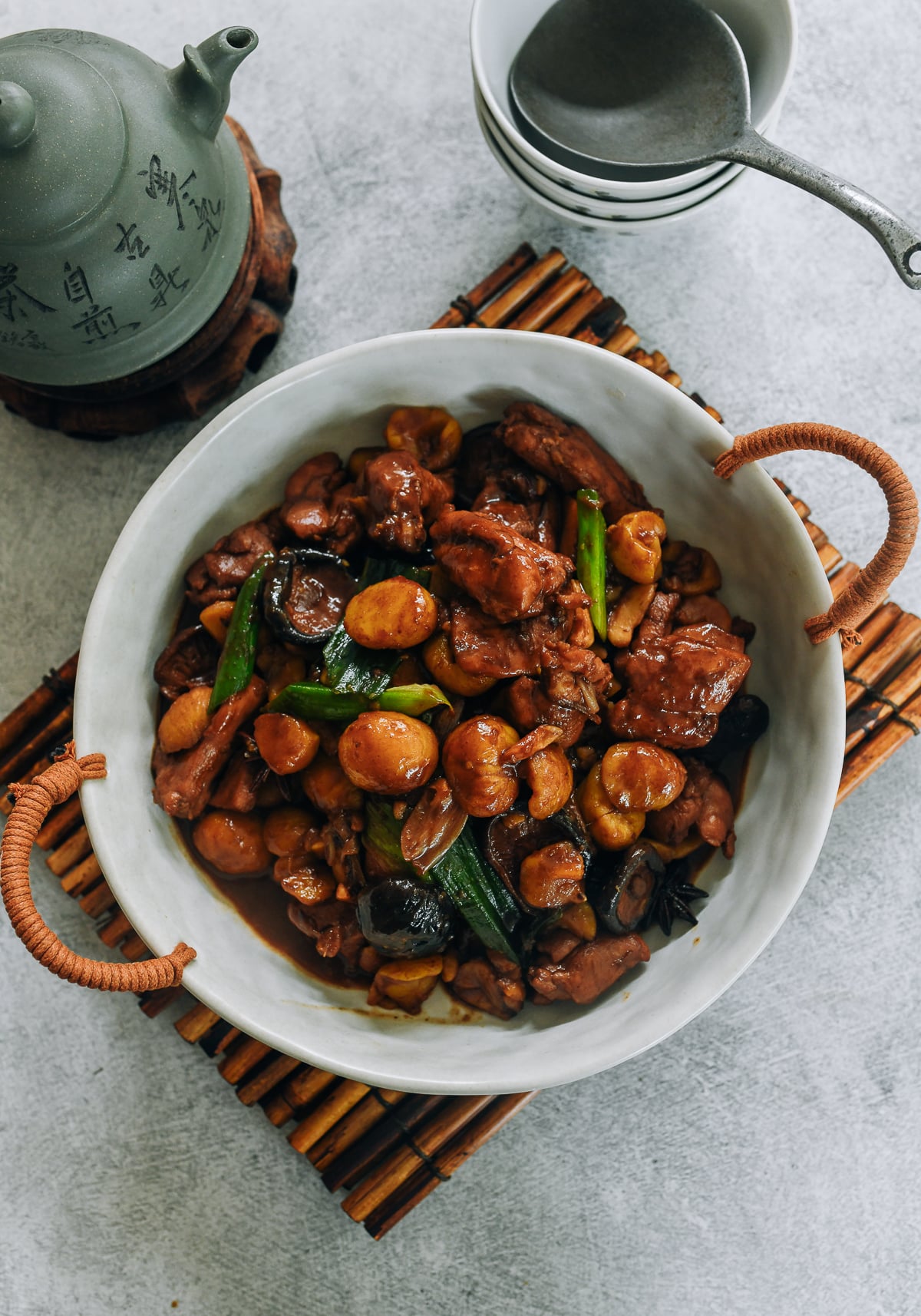 Braised Chicken with Chestnuts