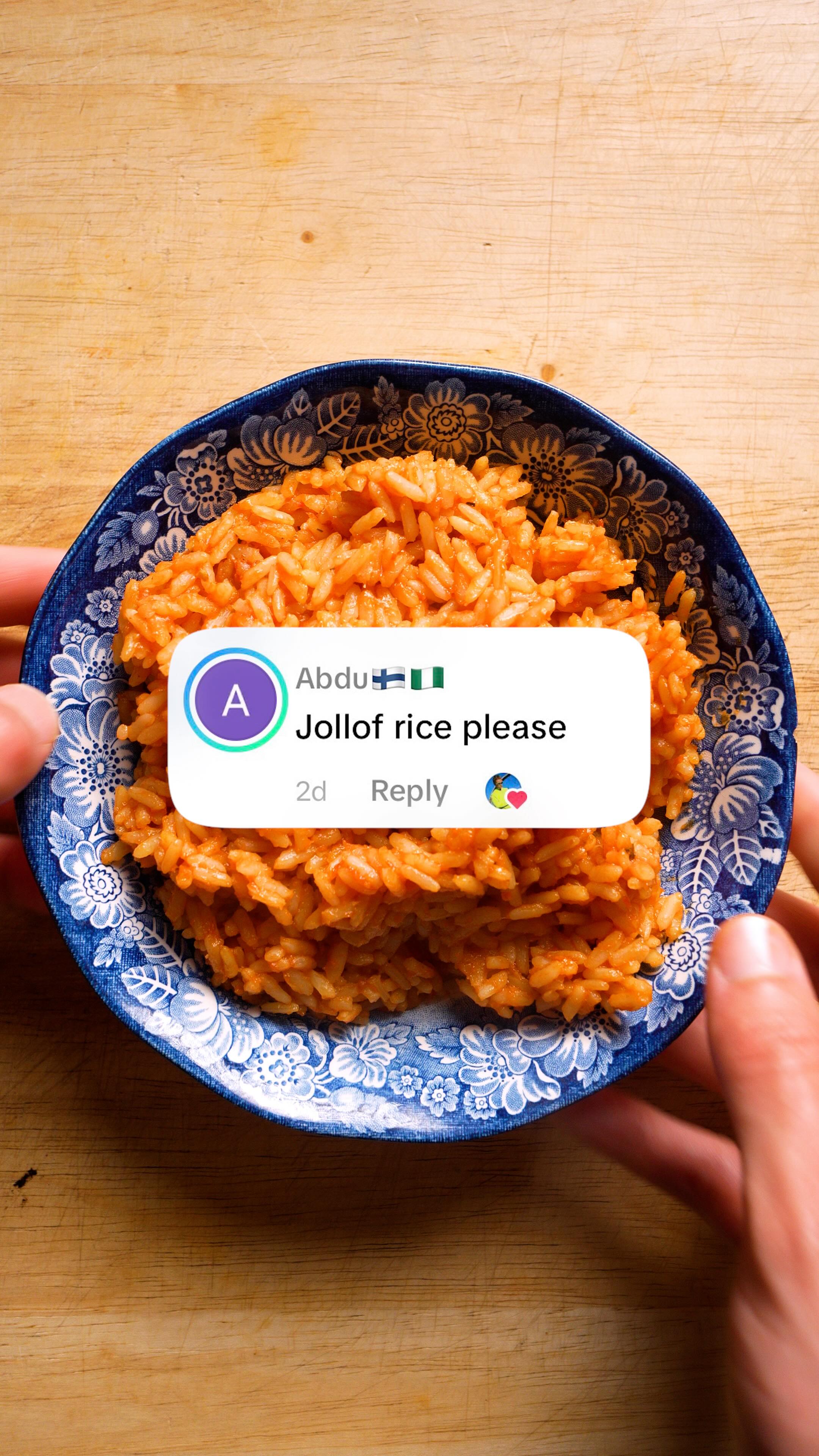 Jollof Rice (Nigerian-style)