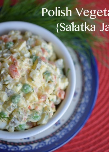 Polish Veggie Salad (Sałatka Jarzynowa)