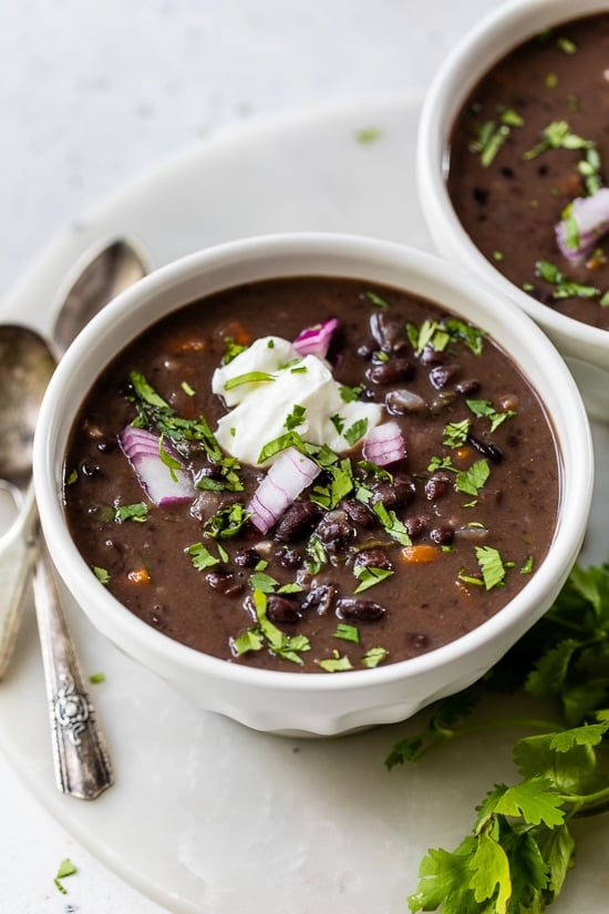 Black Bean Soup Recipe (From Scratch)