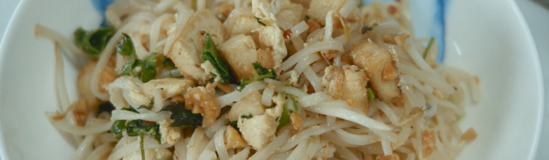 Pad Thai with tofu