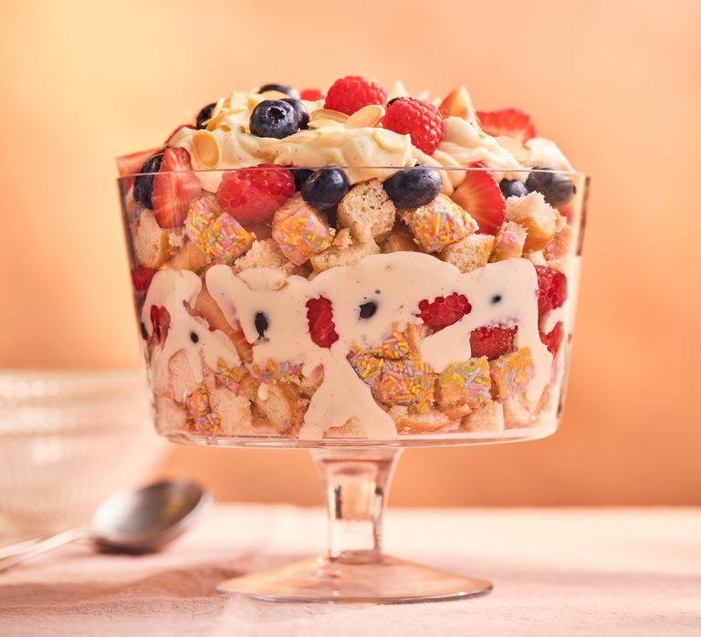 Doughnut trifle
